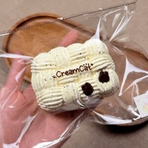 80037 CreamCat Woven Cream Block (Cream Clay Texture Series) / 奶油猫 编织奶油块（奶油泥触感系列）
