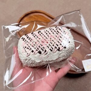 80040 CreamCat Berry Chocolate Marbled Brick (Yogurt Clay Texture Series) / 奶油猫 莓巧麻赖板砖（酸奶泥触感系列）