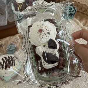 197000 Char Siu Bun Thin Mint Series 001 (Milk Cream Clay Texture Series) / 一只叉烧包 薄巧系列 001（乳膏泥触感系列）