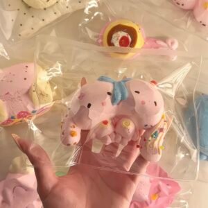 175006 Cheese Cat Good Friend Bunny (Dry Glutinous Clay Texture Series) / 蟑螂猫 好朋兔(干糯泥)
