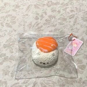 175012 Cheese Cat Salmon Sushi Cat (Soft Cream Clay Texture Series) / 蟑螂猫 三文鱼寿司猫（绵软奶油泥）