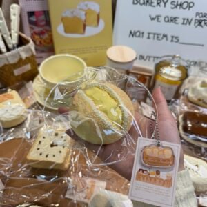 152015 Chen Kevin Custard Coconut Bread (Soft Cheese Clay Texture Series) / Chen凯文 奶黄椰蓉面包 (软干酪触感系列)