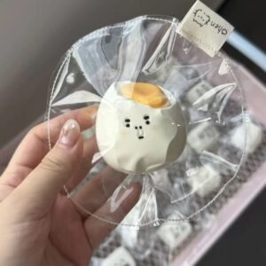 194001 Chen Shifu Dazed Egg (Solid Color Clay Texture Series) / 陈师傅捏捏 阿呆鸡蛋（实色触感系列）