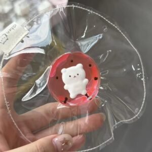 194010 Chen Shifu Watermelon Bear Mini Fu (Jelly Clay Texture Series) / 陈师傅捏捏 西瓜熊小福（果冻泥触感系列）
