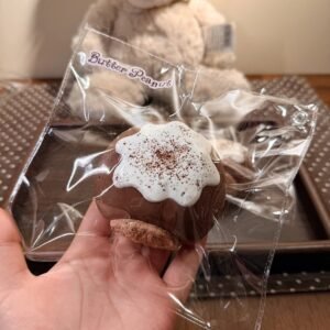 195009 Cream Peanut Molten Cream Daifuku - Small (Soft Cream Cheese Clay Texture Series) / 奶油花生 流心奶油大福・小号（软干酪泥触感系列）