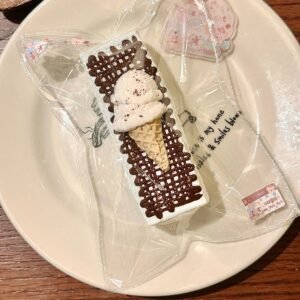 164009 CuteMoment Mint Chocolate Cone Long Toast (Sweet Potato Clay Texture Series) / CuteMoment 薄巧甜筒长吐司(红薯泥触感系列)