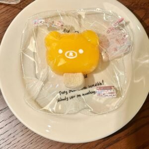 164024 CuteMoment Mango Bear Popsicle (Glutinous Clay Texture Series) / CuteMoment 芒果熊冰棍（糯叽叽触感系列）