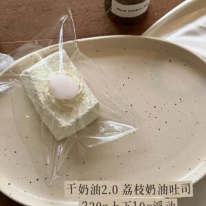 104000 Daifu Handmade Lychee Cream Toast (Dry Cream 2.0 Texture Series) / 大福手作 ライチクリームトースト (ドライクリーム2.0触感シリーズ)