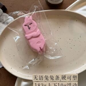 104010 Daifu Handmade Unamused Bunny Bar (Firm Moldable Texture Series) / 大福手作 無表情うさぎバー (ハードモールダブル触感シリーズ)