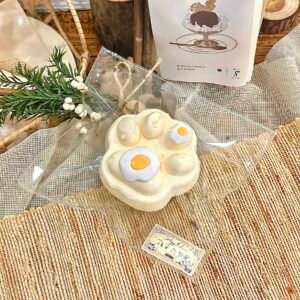 163001 Dazzlebean Fried Egg Cat Paw / 闪豆豆 荷包蛋猫爪