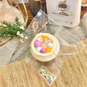 163007 Dazzlebean Taro Iced Tangyuan (Soft Pottery Clay Texture Series) / 闪豆豆 芋泥冰汤圆(软陶泥触感系列)