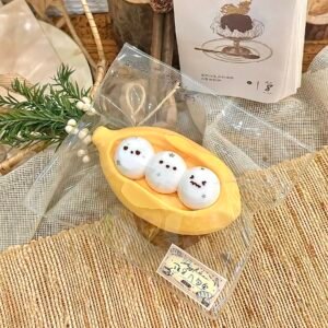 163009 Dazzlebean Soybean Baby (Soft Pottery Clay Texture Series) / 闪豆豆 黄豆宝宝(软陶泥触感系列)