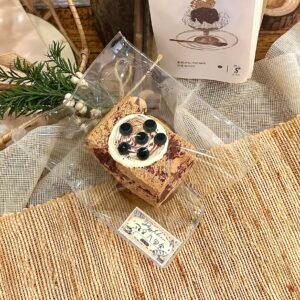163014 Dazzlebean Brown Sugar Pearl Short Toast (Soft Pottery Clay Texture Series) / 闪豆豆 黑糖珍珠短吐司(软陶泥触感系列)