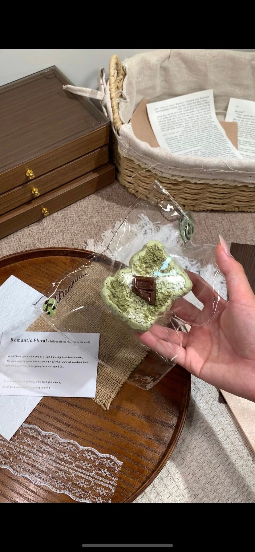 157003 Da Mianao Matcha PP Toast / Da棉袄 抹茶PP吐司