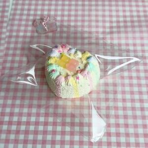 111000 DollCat Heart Piped Cake (Oven-Baked Cotton Clay Texture Series) / DollCat玩偶猫 ハートデコレーションケーキ (オーブンコットンクレイ触感シリーズ)