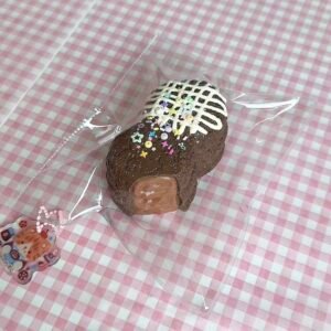 111020 DollCat Double Chocolate Filled Pie (Dense Clay Texture Series) / DollCat玩偶猫 チョコレートフィリングダブルパイ (高密度クレイ触感シリーズ)