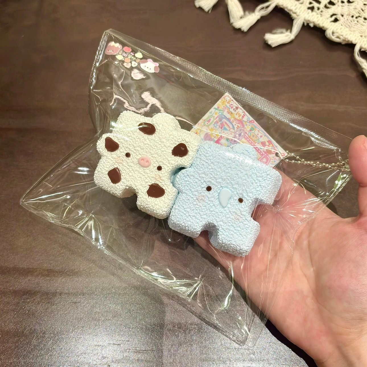 167000 Doubanjiang Fried Egg Animal Puzzle (Light Cream Paste Clay Texture Series) / 豆瓣酱炒蛋 动物拼图(轻乳膏触感系列)