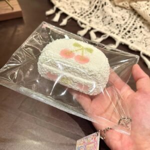 167005 Doubanjiang Fried Egg Cherry Senbei (Light Cream Paste Clay Texture Series) / 豆瓣酱炒蛋 樱桃仙贝(轻乳膏触感系列)