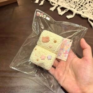167006 Doubanjiang Fried Egg Plush Double Set (Dry Cream Clay Texture Series) / 豆瓣酱炒蛋 毛绒二连(干奶油触感系列)