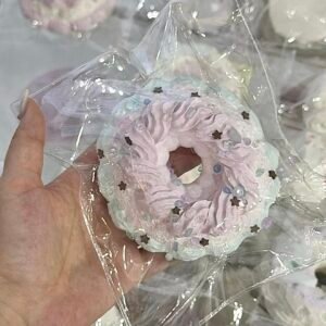 149023 DuozaiNN Purple Mambo Donut (Cocoa Sticky Clay Texture Series) / 多仔捏捏 紫曼波甜甜圈 (可可黏糊泥触感系列)