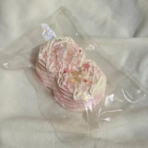 102019 Fuguier Peach Sauce Double Cookie (Glutinous Rice Clay Oven Texture Series) / 富贵儿 ピーチソースダブルクッキー (もち米クレイオーブン触感シリーズ)