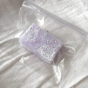 102040 Fuguier Grape Gummy Crumble Short Toast (Soft Glutinous Rice Clay Texture Series) / 富贵儿 グレープグミクランブルショートトースト (やわらかもち米クレイ触感シリーズ)