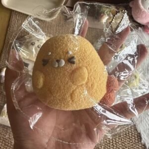 206005 Ganbugan Nie Fried Shrimp Seal (Sugar Clay Texture Series) / 敢不敢捏 炸虾海豹（砂糖触感系列）