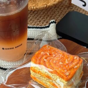154005 GengGe Studio Stacked Square Cookie (Thick Cream Clay Texture Series) / GengGe Studio 叠叠方曲奇 (厚奶油泥触感系列)