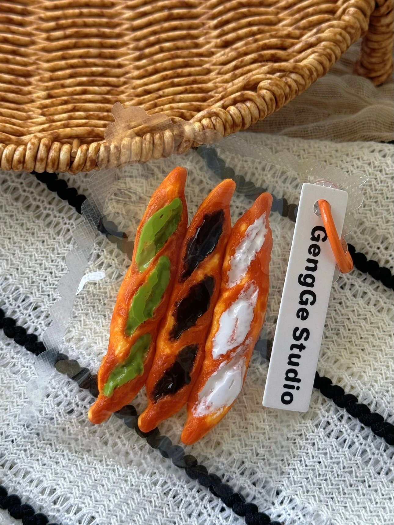 154021 GengGe Studio Mini Triple Baguette / GengGe Studio mini三拼法棍