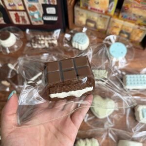 171016 Glamk Studio Chocolate Lava Brick (Soft Cream Clay Texture Series) / Glamk Studio 巧克力流心方砖（绵奶油触感系列）