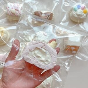 169006 Hello Xiaoxin Ice Cream Swiss Roll (Soft Cheese Clay Texture Series) / Hello小新 冰淇凌瑞士卷(软干酪触感系列)