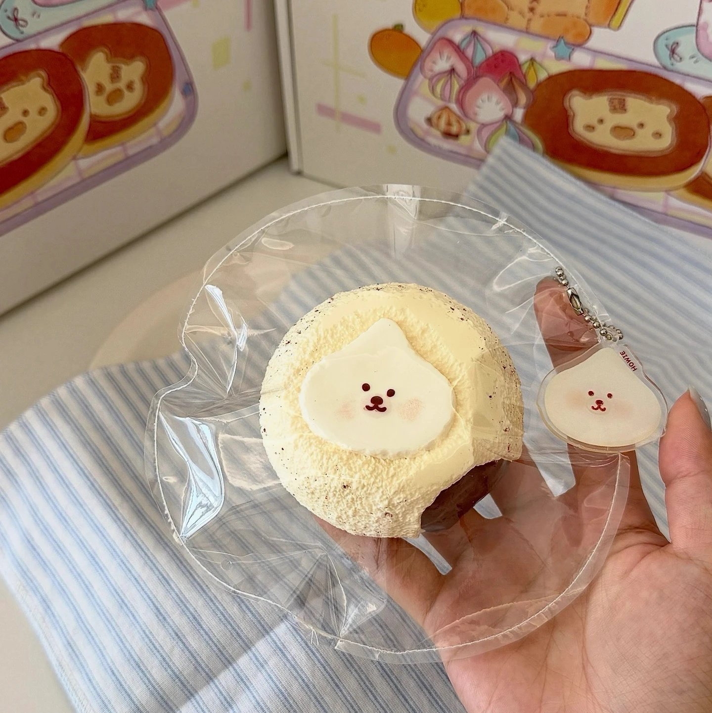 170014 Homie Studio Little Bear Marshmallow (Soft Cheese Clay Texture Series) / 厚米捏捏事务所 小熊棉花糖(软干酪触感系列)