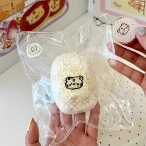 170018 Homie Studio Homie Little Tiger Ice Cream Rice Ball (Soft Cheese Clay Texture Series) / 厚米捏捏事务所 厚米牌小老虎冰淇凌饭团(软干酪触感系列)