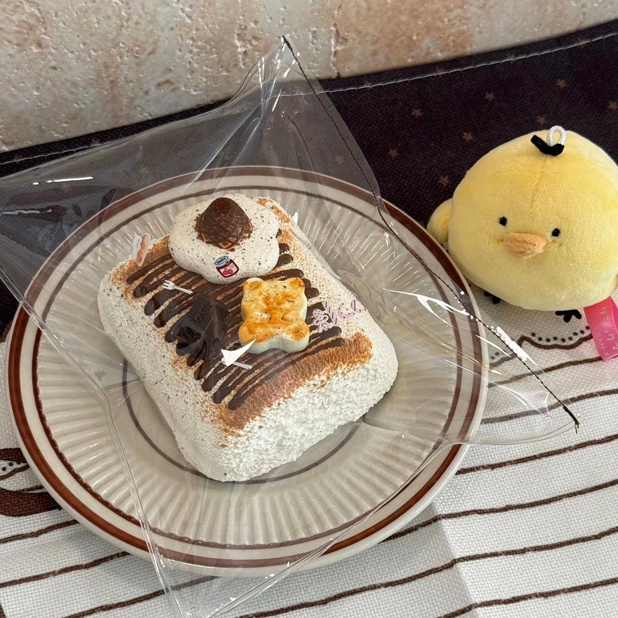 17007 ILCC Charcoal-Grilled Marshmallow (Baked Cream Clay Texture Series) / ILCC 炭烤棉花糖(烤箱版奶油泥触感系列)