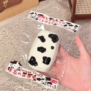 156010 Jiangge Nienie Shop Cow Print Long Tofu / 江舸捏捏Shop 奶牛纹长豆腐
