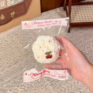 156011 Jiangge Nienie Shop Cherry Rice-Grain Cat Paw / 江舸捏捏Shop 樱桃米粒猫爪