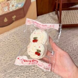 156012 Jiangge Nienie Shop Cherry Double Cookie / 江舸捏捏Shop 樱桃二连曲奇