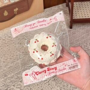 156015 Jiangge Nienie Shop Cherry Donut / 江舸捏捏Shop 樱桃甜甜圈