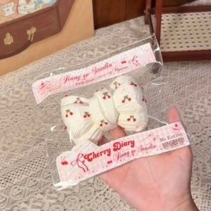 156016 Jiangge Nienie Shop Cherry Bow / 江舸捏捏Shop 樱桃蝴蝶结