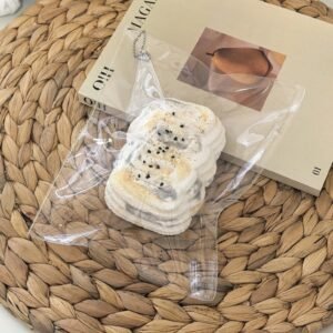 189009 Jiazai Nian Nian Peanut Sesame Cream Bar (Yogurt Clay Texture Series) / 迦崽捏捏 花生芝麻奶油条(酸奶泥触感系列)