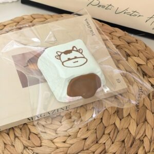 189015 Jiazai Nian Nian Mint Cow Chocolate (Yogurt Clay Texture Series) / 迦崽捏捏 薄荷牛牛巧克力(酸奶泥触感系列)