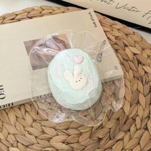 189020 Jiazai Nian Nian Mint Bunny Senbei (Soft Milk Candy Texture Series) / 迦崽捏捏 薄荷兔兔仙贝(软奶糖触感系列)