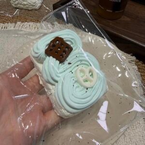 105000 JunBao Thin Chocolate Cream Yogurt Block (Thick Cream Texture Series) / JunBao 薄チョコクリームヨーグルトブロック (濃厚クリーム触感シリーズ)