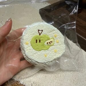 105007 JunBao Green Apple Round Toast (Aged Cream Clay Texture Series) / JunBao 青りんご丸トースト (熟成クリームクレイ触感シリーズ)