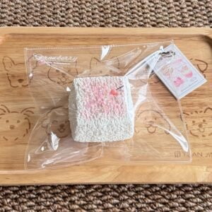 88012 Kankan Double-Layer Malai - Square White (Cream Clay Texture Series) / 侃侃是侃爷 二層マライ・スクエアホワイト (クリームクレイ触感シリーズ)