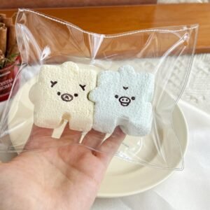 89012 Kaka Jiang Squishy Blue and White Bear Puzzle (Soft Cream Paste Texture Series) / 咔咔酱捏捏 ブルー&ホワイトベアパズル (ソフトクリームペースト触感シリーズ)
