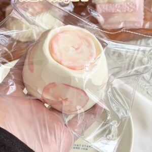 89032 Kaka Jiang Squishy Peach Pudding (Dry Cheese Texture Series) / 咔咔酱捏捏 ピーチプリン (ドライチーズ触感シリーズ)