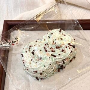 99000 Lady Deng Thin Chocolate Gravel Double Cookie (Soft & Chewy Clay Texture Series) / Lady Deng 薄チョコ砕石ダブルクッキー (もちもちクレイ触感シリーズ)