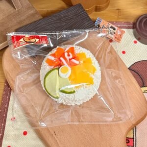 37039 LeeAnn Handmade Salmon Poke Bowl (Watery Cream Clay Texture Series) / LeeAnn莉安手作 三文鱼波奇饭（水奶油触感系列）