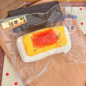 37050 LeeAnn Handmade Fish Roe Tamagoyaki Sushi (Soft Clay Texture Series) / LeeAnn莉安手作 鱼籽蛋烧寿司（软泥触感系列）